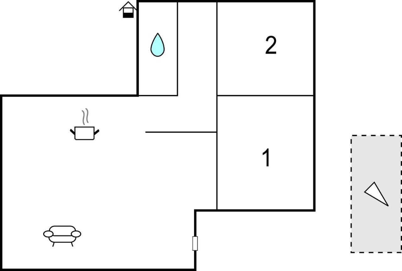 2 Bedroom Cozy Apartment In 奥米沙利 外观 照片